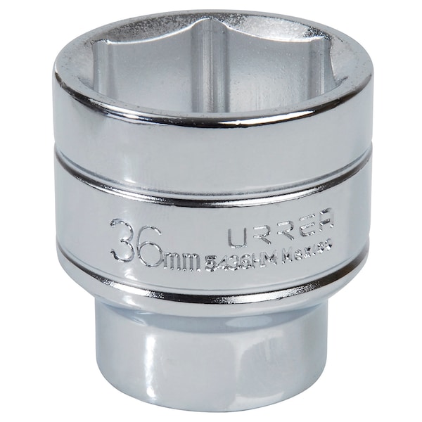 1/2" drive 6-point short socket 36MM